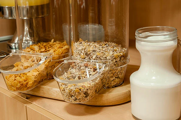 Frühstücksbuffet im Hotel Waitz