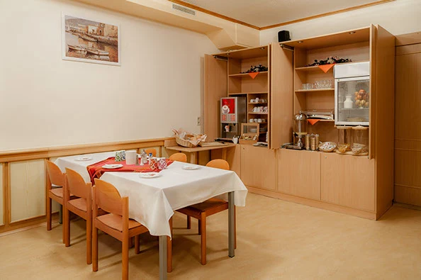 Frühstücksraum im Hotel Waitz in Ebreichsdorf